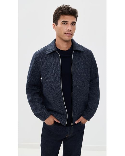 Paul Smith Blue Zip Jacket for men