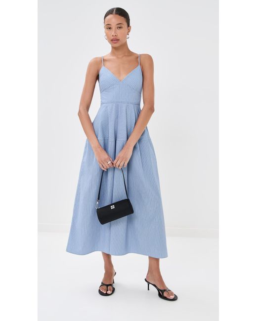 Co. Blue Basque Dress