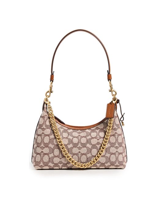 COACH Multicolor Signature Textile Jacquard Juliet Shoulder Bag