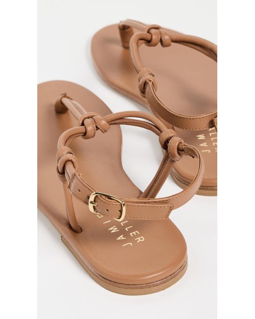Jamie Haller Black The Knot Sandals