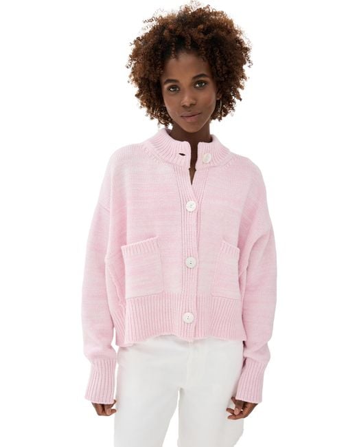 Nackiyé Pink Icebreaker Cashmere Cardigan