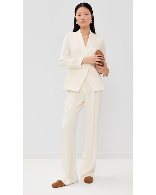 Veronica Beard White Rickie Dickey Jacket
