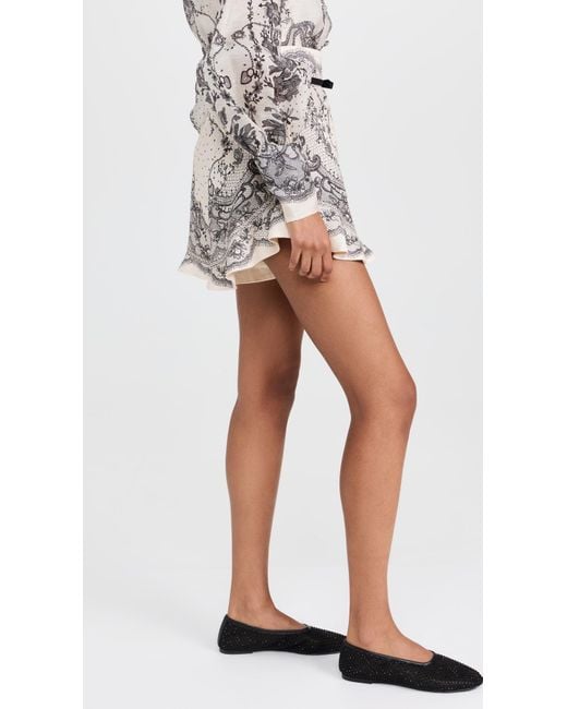 【関税込み】ZIMMERMANN CRUSH FLAT FRONT' SHORTS Crush Flat Front Short | Zimmermann | Le Mill