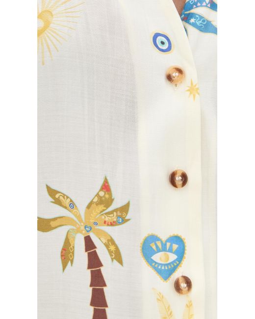 Never Fully Dressed White Charm Miley Shirt