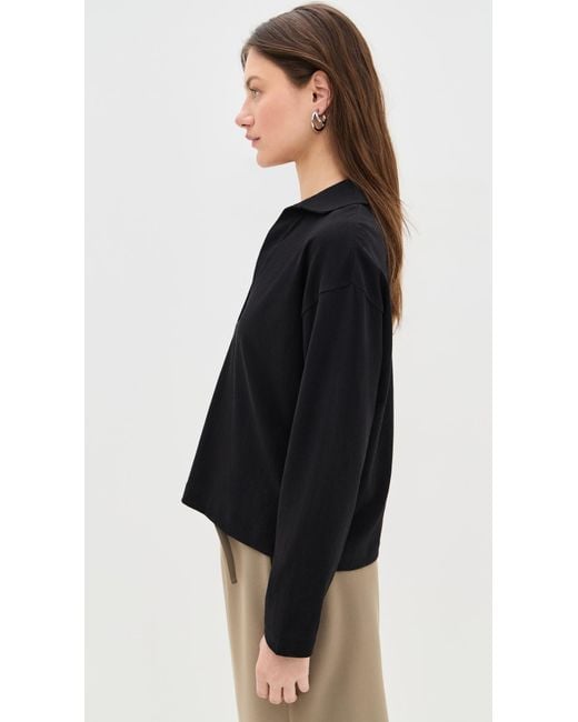 Vince Black Easy Polo