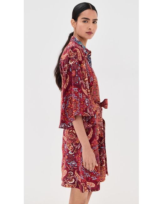 Figue Red Pamela Dress