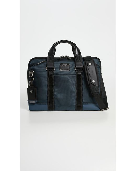 Tumi Academy Briefcase in Navy (Blue) Lyst UK