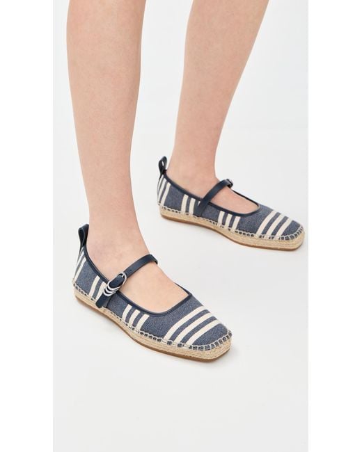 Rag & Bone Blue Spire Mary Jane Espadrilles