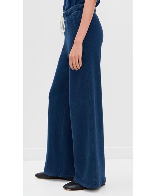 Z Supply Blue Hunter Knit Denim Pants