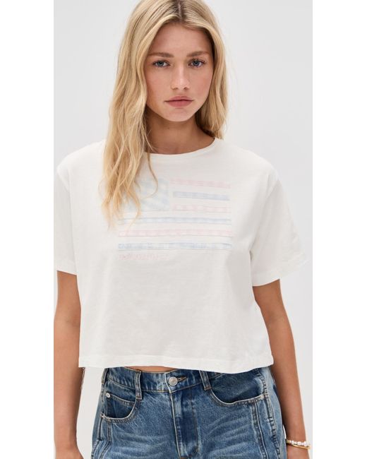 LoveShackFancy White Nyssa Tee