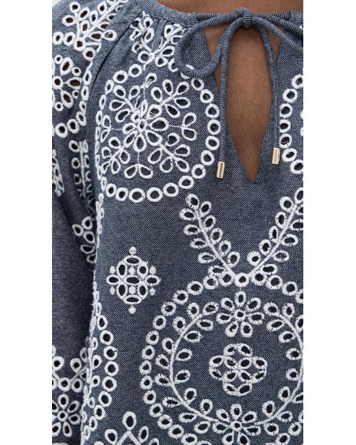 Cleobella Blue Citali Blouse
