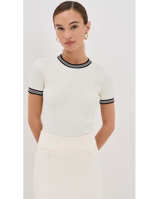 Le Bos Multicolor Ringer Tee