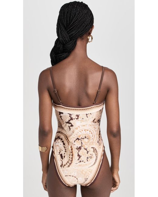 L'Agence Brown Remi One Piece