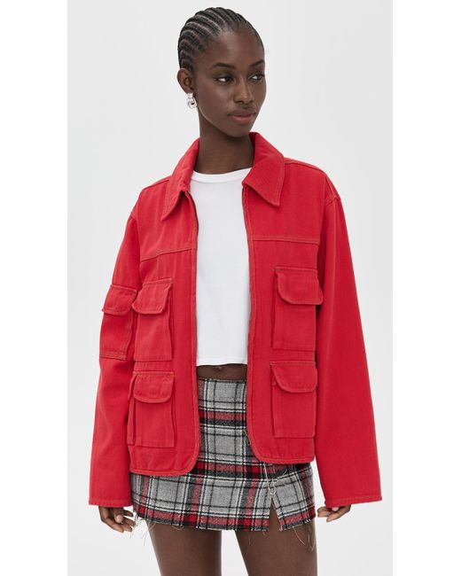 Lioness Red Renacida Jacket