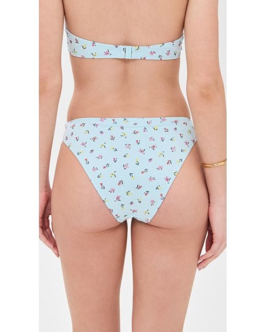 Solid & Striped Blue The Tati Bikini Bottoms