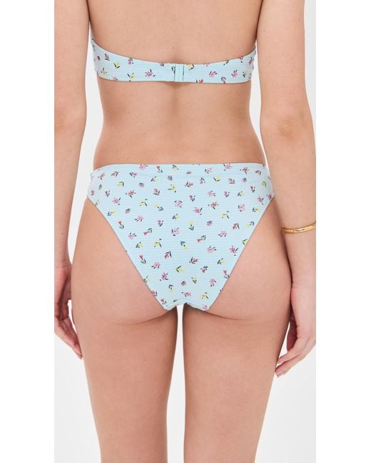 Solid & Striped Blue The Tati Bikini Bottoms