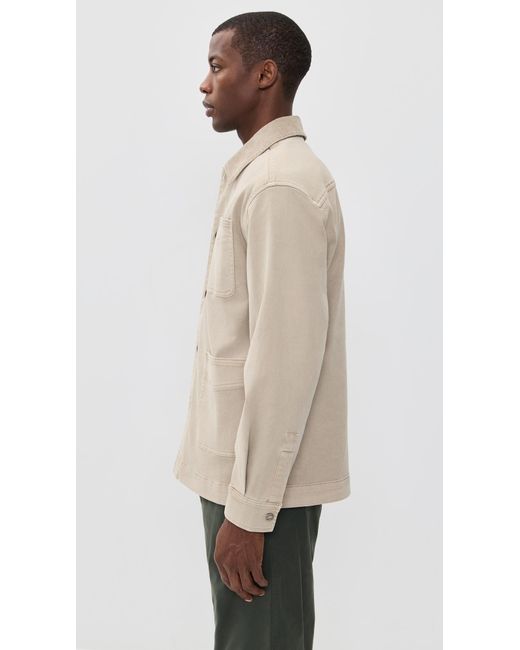 Fair Harbor Natural Seaport Chore Jacket for men