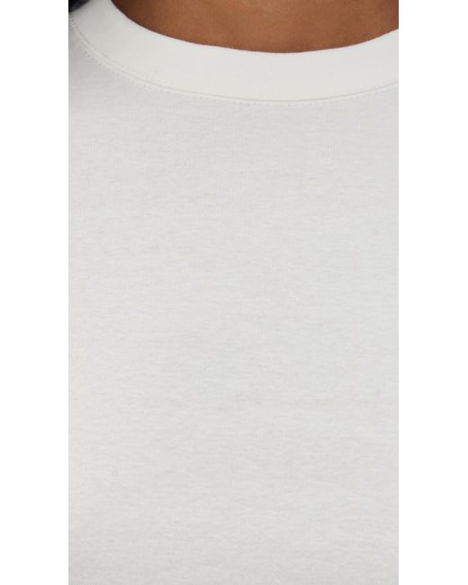 DL1961 White Shrunken Tee