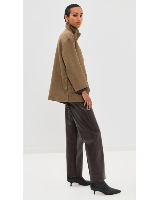Line & Dot Brown Bourbon Jacket