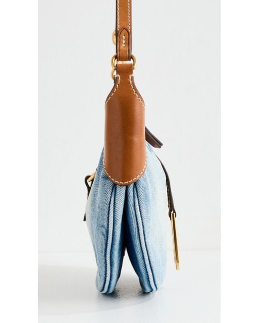 Polo Ralph Lauren Denim Shoulder Bag in Blue | Lyst Canada