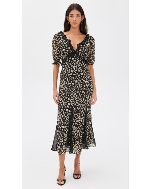 Rails Black Annmarie Dress