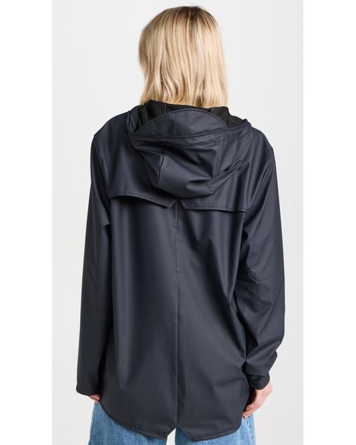 Rains Blue Rain Jacket