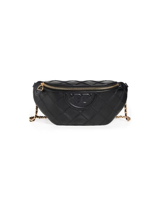 Tory Burch Black Fleming Soft Belt Bag