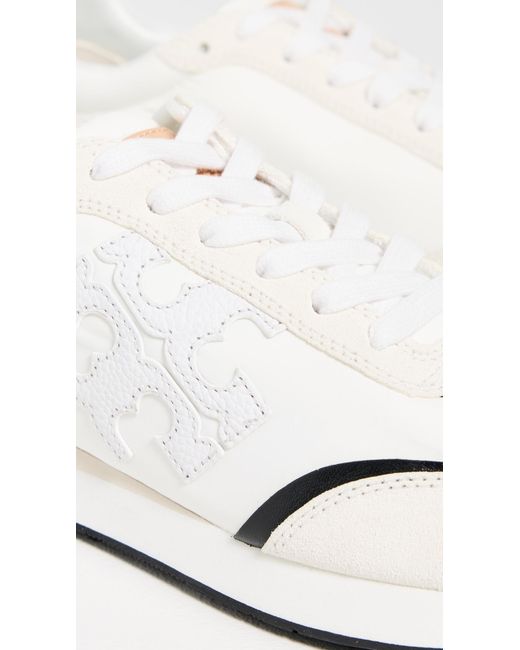 Tory Burch White Destiny Trainers