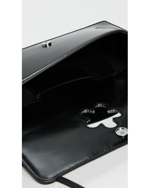 Marc Jacobs Black The Glam Mirror Shoulder Bag