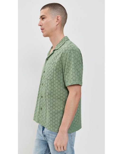 Rails Green Tyler Shirt for men