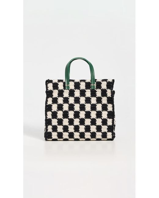 Clare V. Black Petit Summer Simple Tote