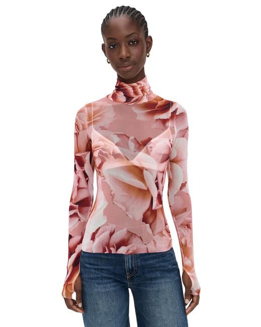 AFRM Red Zadie Top