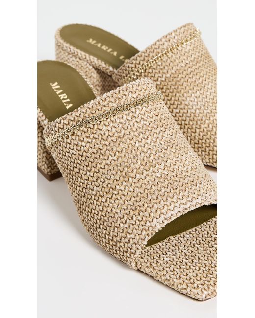 MARIA LUCA Natural Messalina Mule
