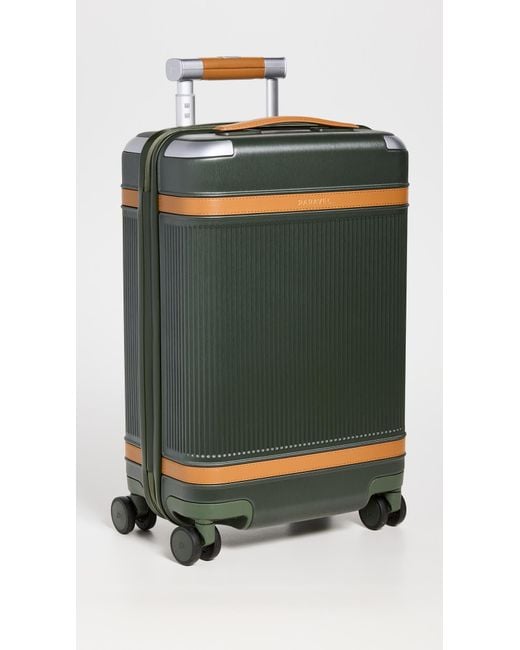 Paravel Green Aviator Carry-on Suitcase
