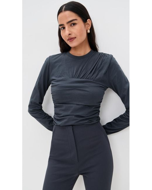 IRO Blue Carole Top