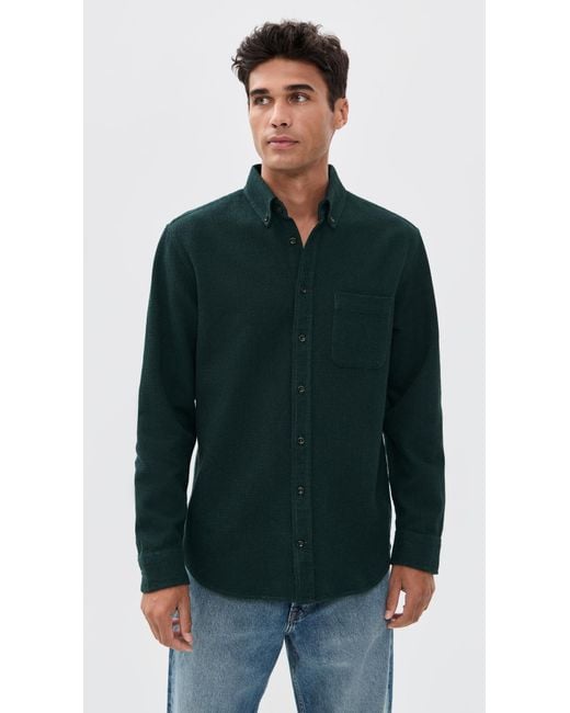 Taylor Stitch Black The Jack Shirt for men