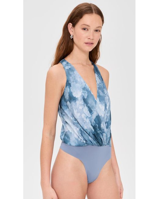 L'Agence Blue 'Agence Ichirou Necktie Bodysuit