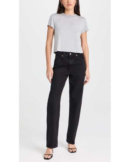 Levi's Black Dad Jeans