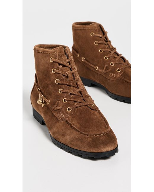 Veronica Beard Brown Phaedra Booties