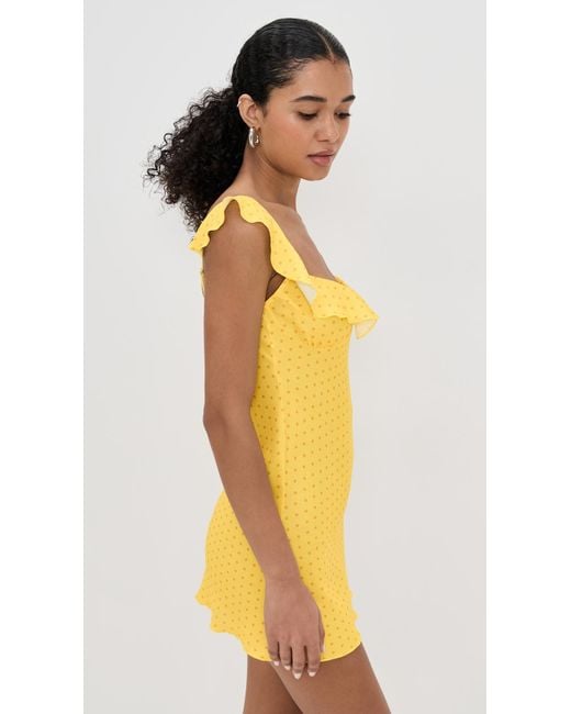 Bella Venice Yellow The Joya Dress