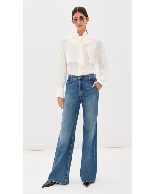 Veronica Beard White Darlis Blouse