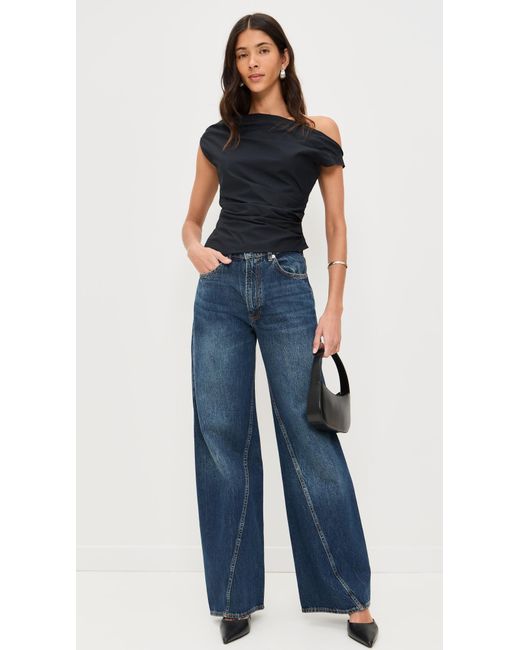 Staud Blue Phare Top