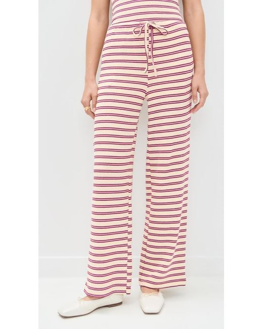 Bailey Rose Red Striped Pants