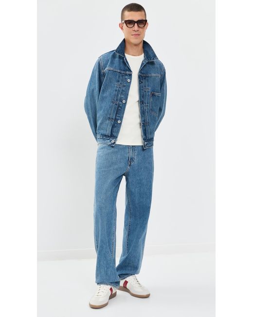 Levi's Blue Type I Denim Trucker Jacket for men