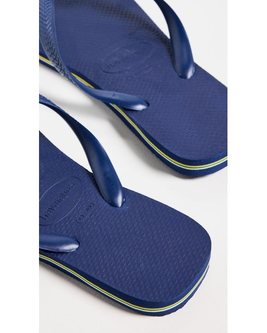 Havaianas Blue Brazil Flip Flops for men