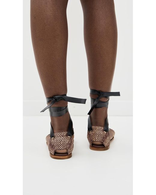 Hereu Black Algoda Sandals
