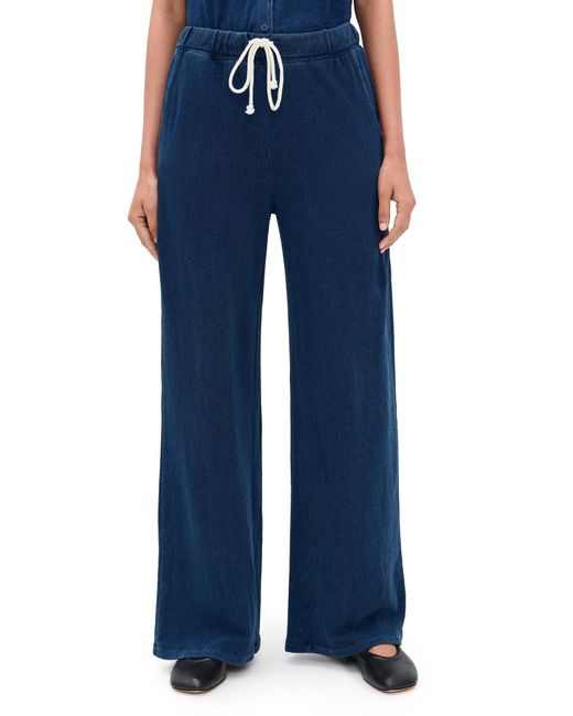 Z Supply Blue Hunter Knit Denim Pants