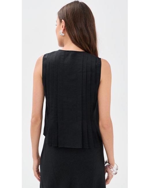 Rails Black Aja Top