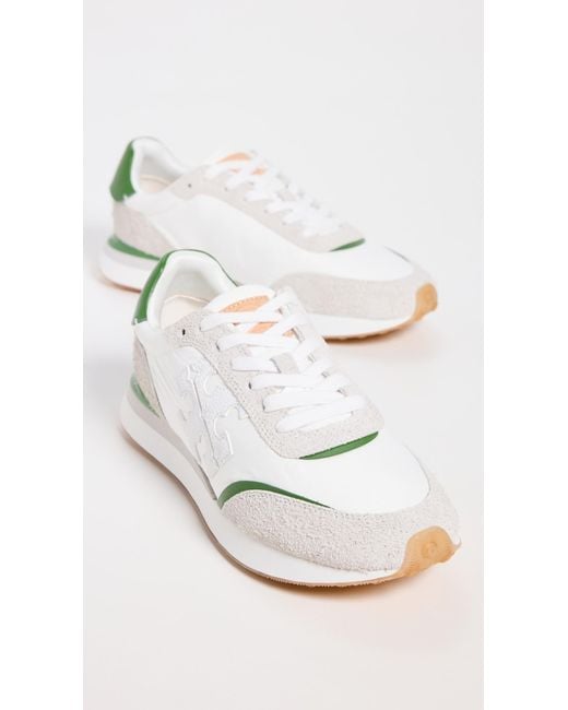 Tory Burch White Destiny Trainer