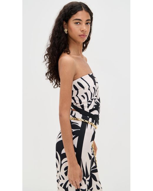 Seven Wonders Black Tina Scarf Top